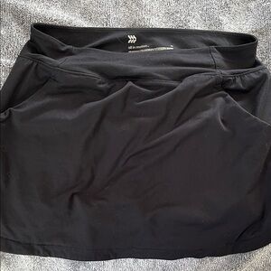 All in Motion Jet Black Skort